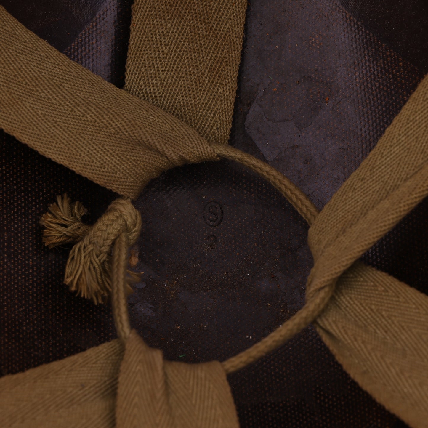 WWII U.S. Seaman Paper Co. M-1 Helmet Liner with Headband & Neckband (1944-45)