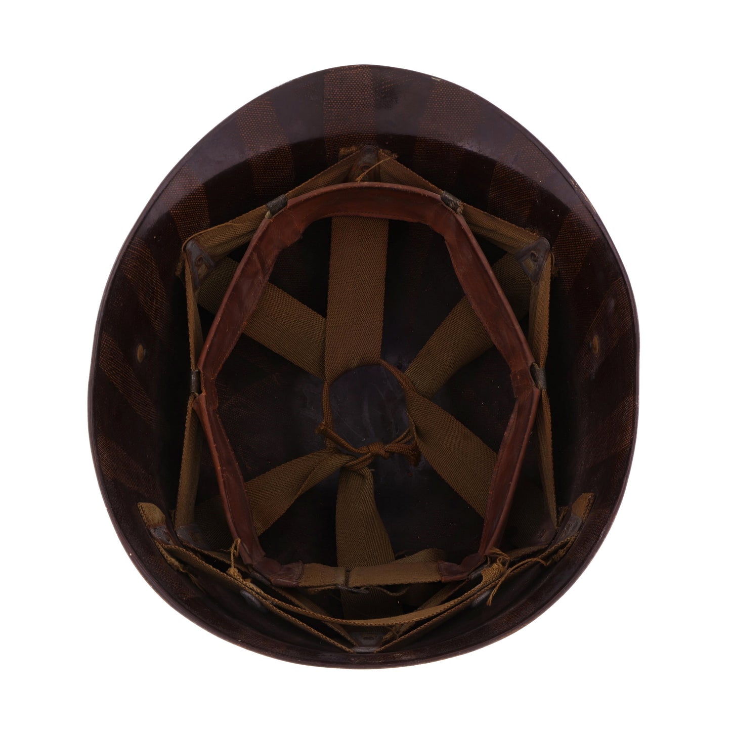 WWII U.S. Seaman Paper Co. M-1 Helmet Liner with Headband & Neckband (1942)