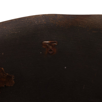 WWII U.S. St. Clair M-1 Helmet Liner with Rayon Suspension Remnants (1942)