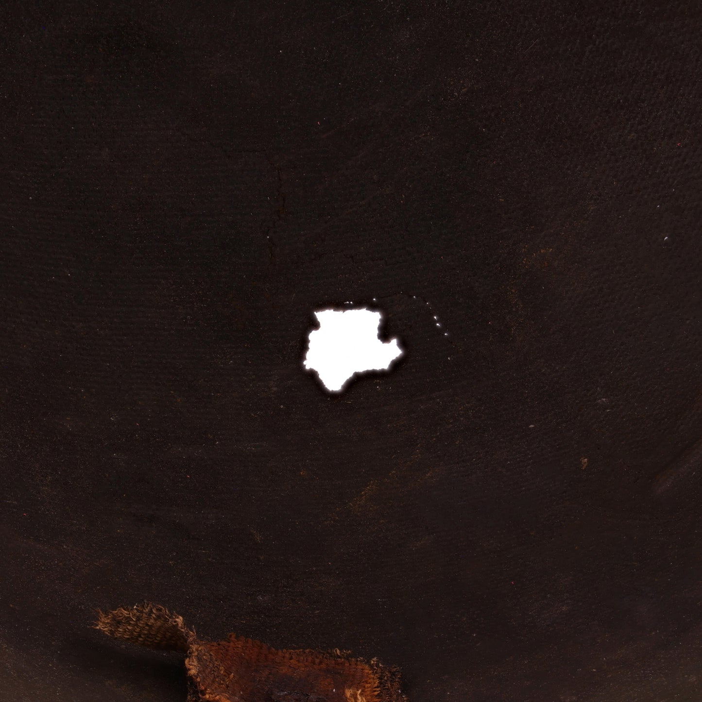 WWII U.S. St. Clair M-1 Helmet Liner with Rayon Suspension Remnants (1942)