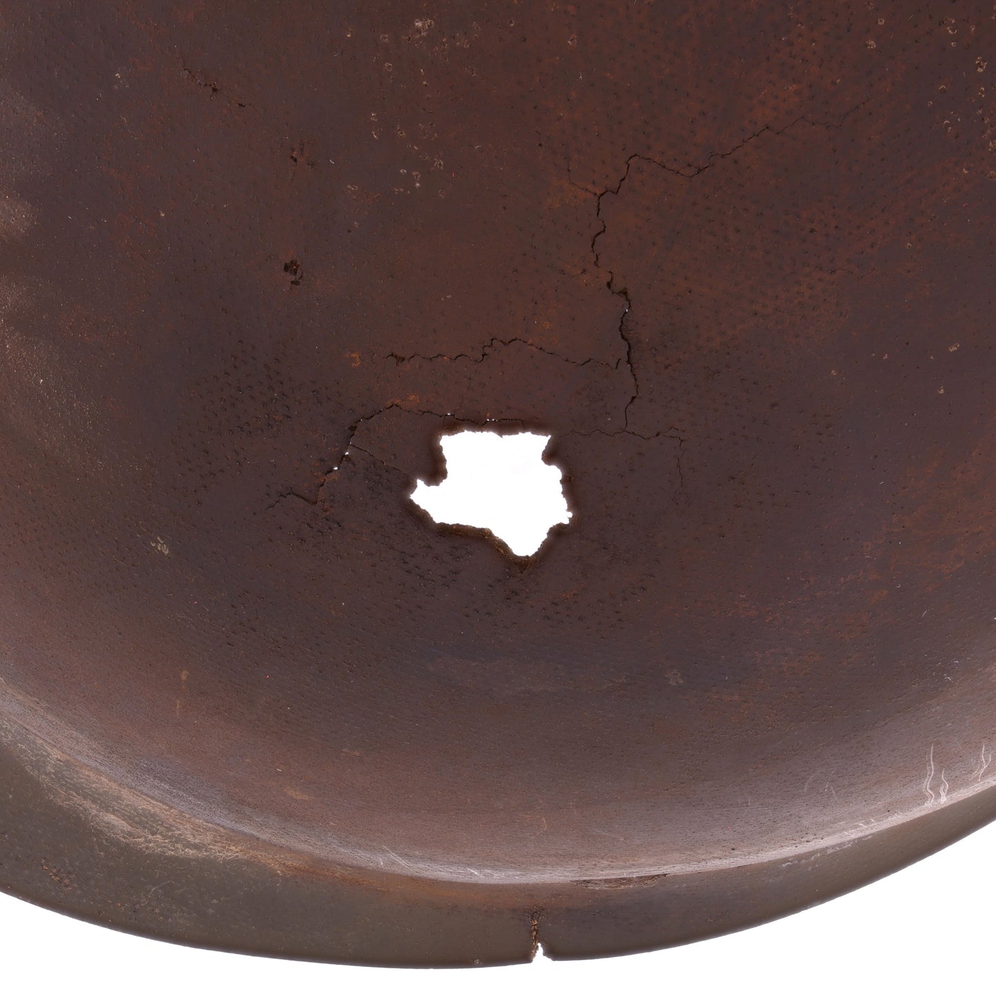 WWII U.S. St. Clair M-1 Helmet Liner with Rayon Suspension Remnants (1942)