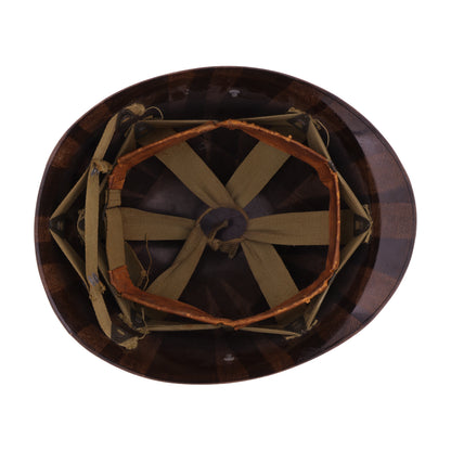 WWII U.S. Westinghouse M-1 Helmet Liner with Headband & Neckband (1943-44)