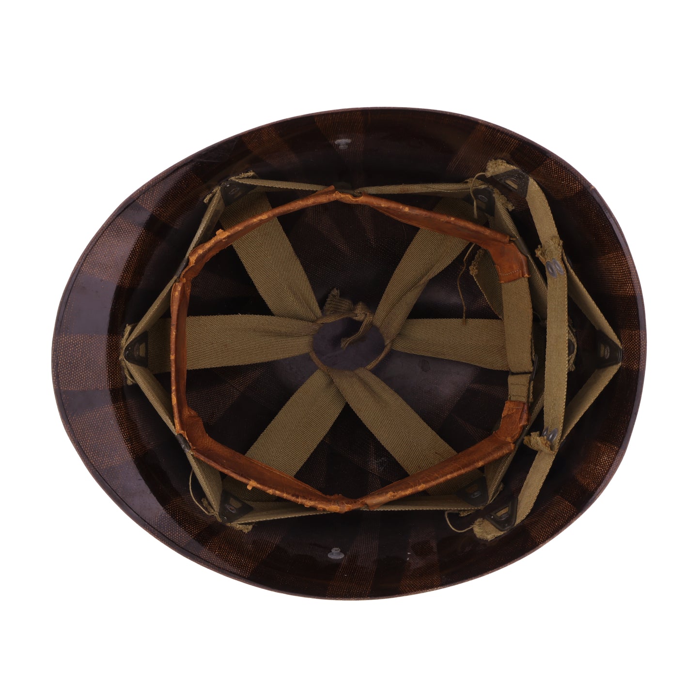 WWII U.S. Westinghouse M-1 Helmet Liner with Headband & Neckband (1943-44)