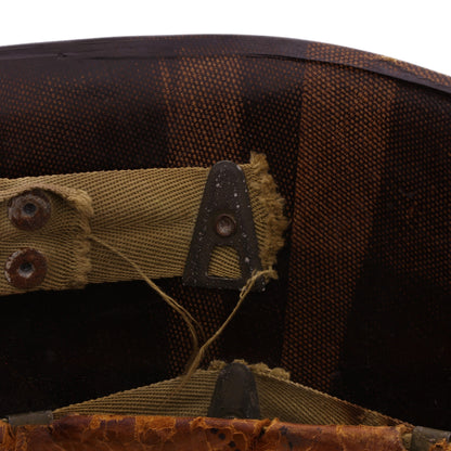 WWII U.S. Westinghouse M-1 Helmet Liner with Headband & Neckband (1943-44)