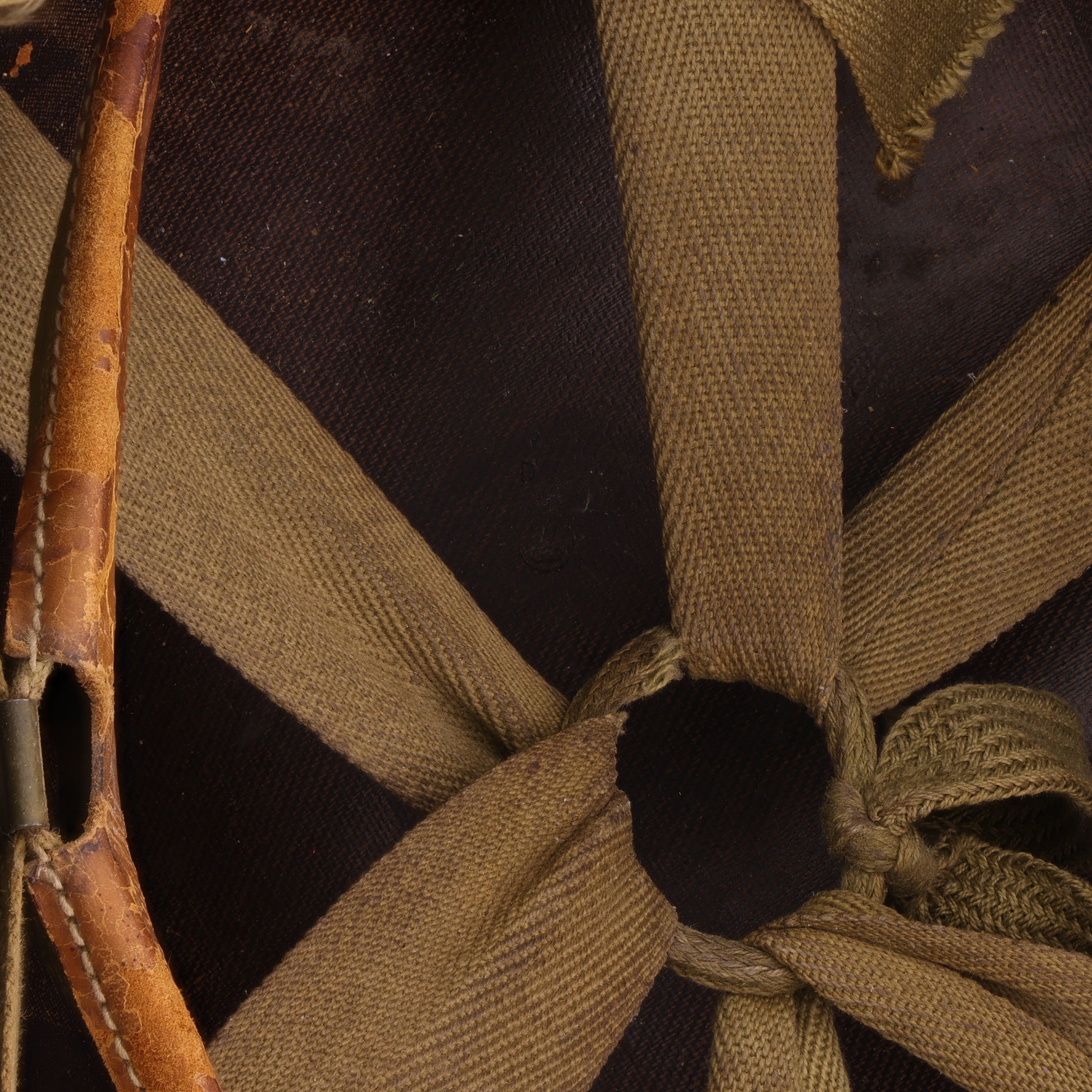 WWII U.S. Westinghouse M-1 Helmet Liner with Headband & Neckband (1943-44)