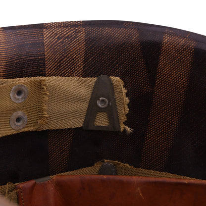 WWII U.S. Westinghouse M-1 Helmet Liner with Headband & Neckband (1943-44)