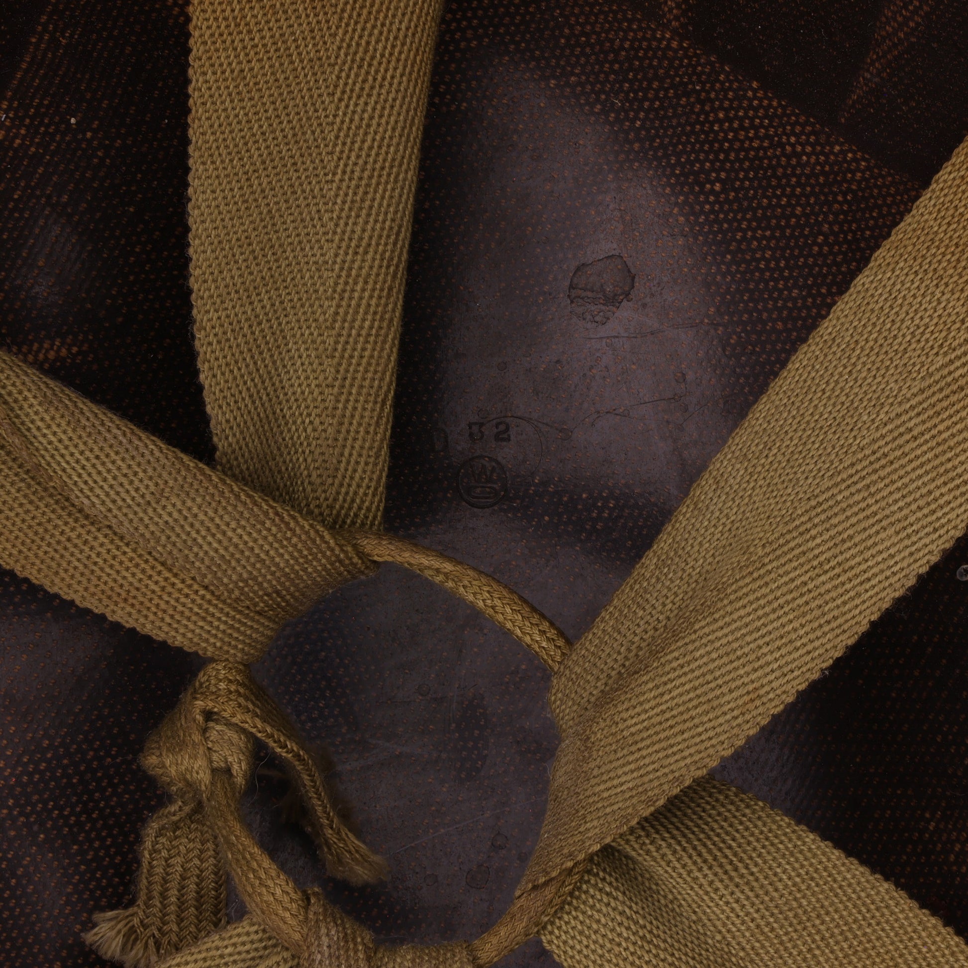 WWII U.S. Westinghouse M-1 Helmet Liner with Neckband (1943-44)