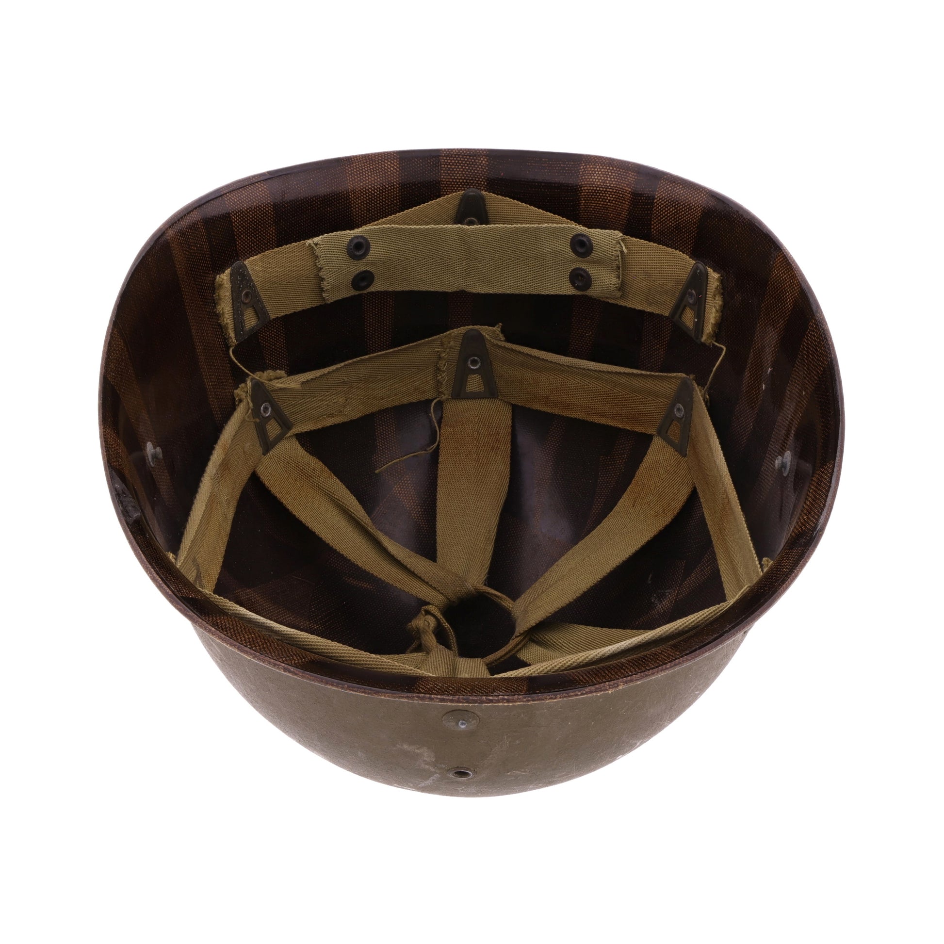 WWII U.S. Westinghouse M-1 Helmet Liner with Neckband (1943-44)