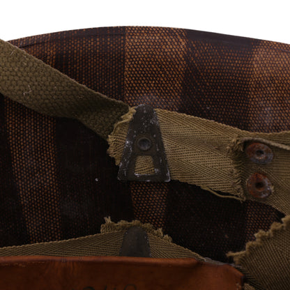 WWII U.S. Westinghouse M-2 "D-Bail" Paratrooper Helmet Liner with Headband, Neckband & Chincup (1943-44)