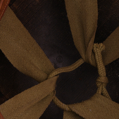 WWII U.S. Westinghouse M-2 "D-Bail" Paratrooper Helmet Liner with Headband, Neckband & Chincup (1943-44)