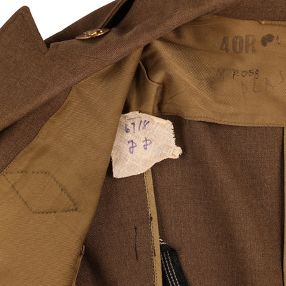 WWII USAAF Staff Sergeant's Wool Service Jacket by Simon Ackerman Clothes, Inc. Size 40R (1942)