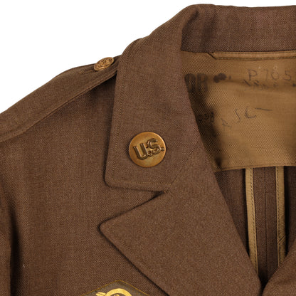 WWII USAAF Staff Sergeant's Wool Service Jacket by Simon Ackerman Clothes, Inc. Size 40R (1942)