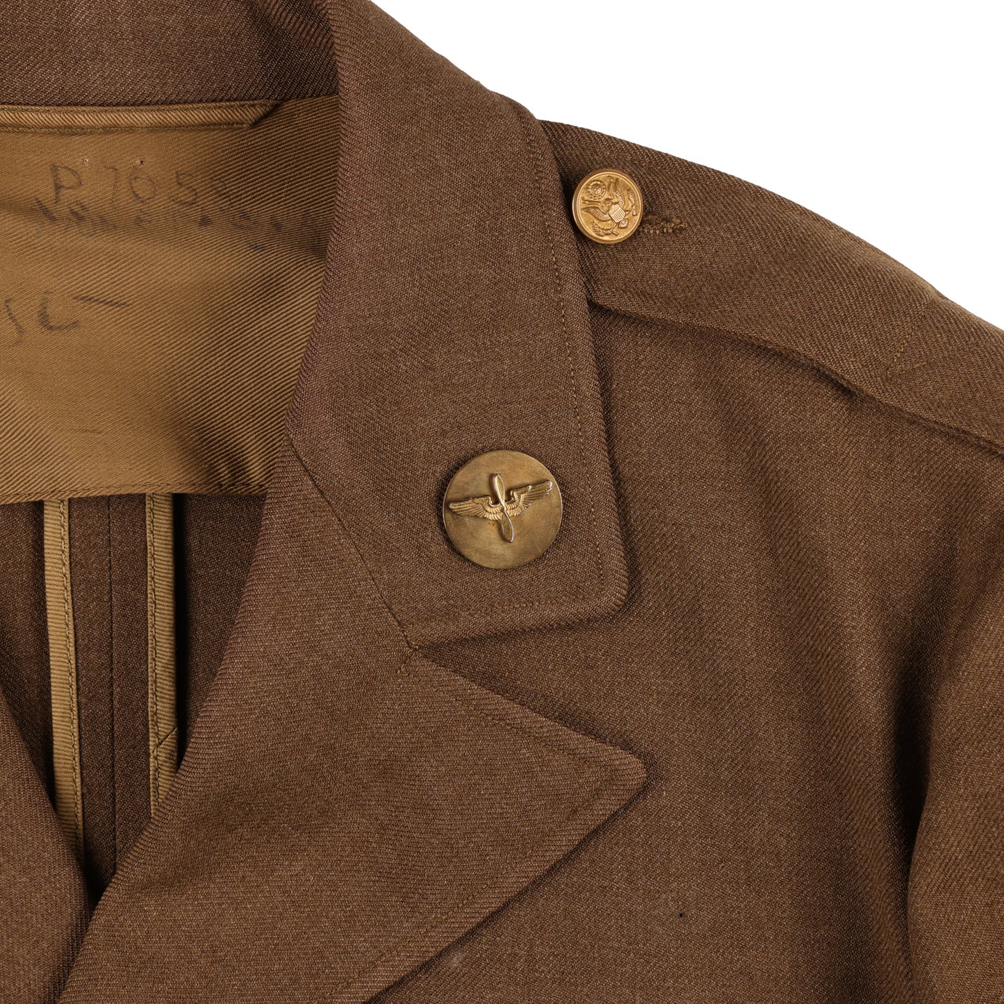 WWII USAAF Staff Sergeant's Wool Service Jacket by Simon Ackerman Clothes, Inc. Size 40R (1942)