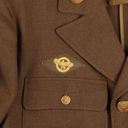 WWII USAAF Staff Sergeant's Wool Service Jacket by Simon Ackerman Clothes, Inc. Size 40R (1942)