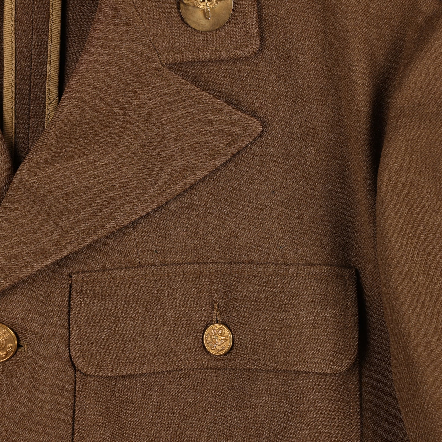 WWII USAAF Staff Sergeant's Wool Service Jacket by Simon Ackerman Clothes, Inc. Size 40R (1942)