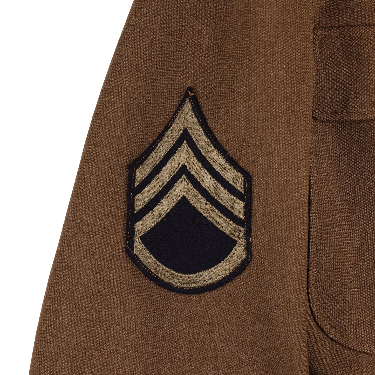 WWII USAAF Staff Sergeant's Wool Service Jacket by Simon Ackerman Clothes, Inc. Size 40R (1942)