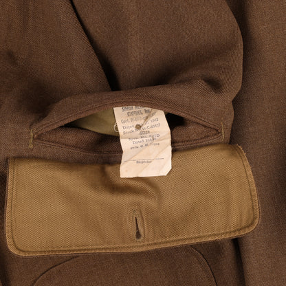 WWII USAAF Staff Sergeant's Wool Service Jacket by Simon Ackerman Clothes, Inc. Size 40R (1942)