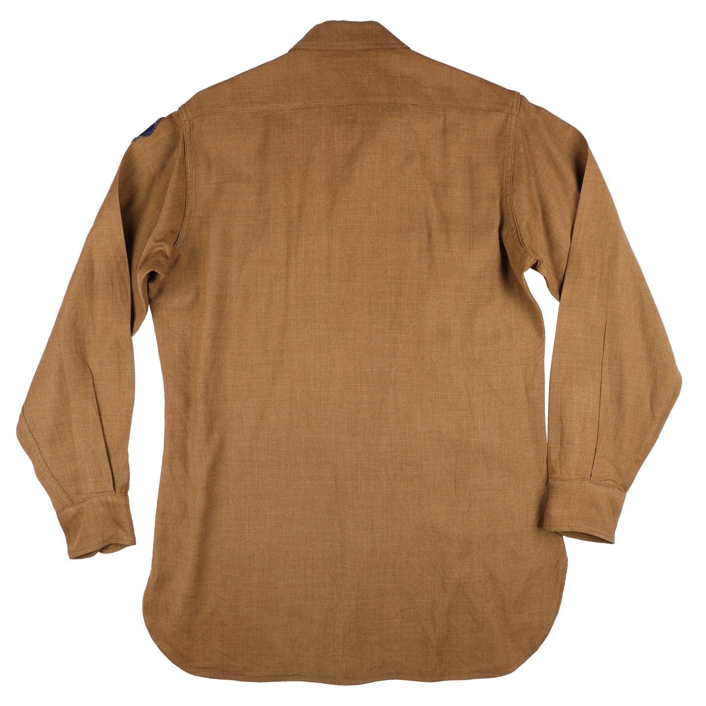 WWII USAAF Enlisted Man's M37 Wool Service Shirt Marked with Laundry Number