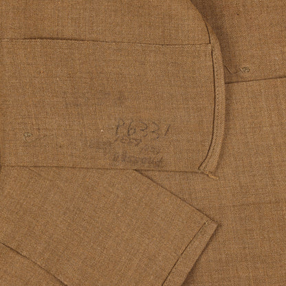 WWII USAAF Mechanic Specialist's M37 Wool Service Shirt with Gas Flap Named to "M. Prosser" (Size 15 1/2 x 33)