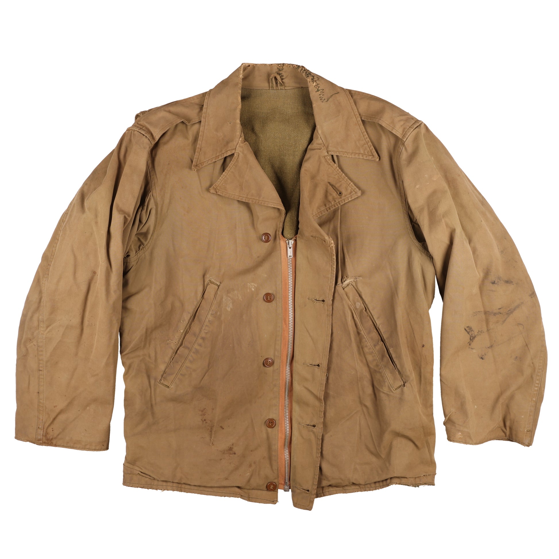 WWII USAAF M1941 Field Jacket Identified to S/Sgt. Ralph L. Hartley