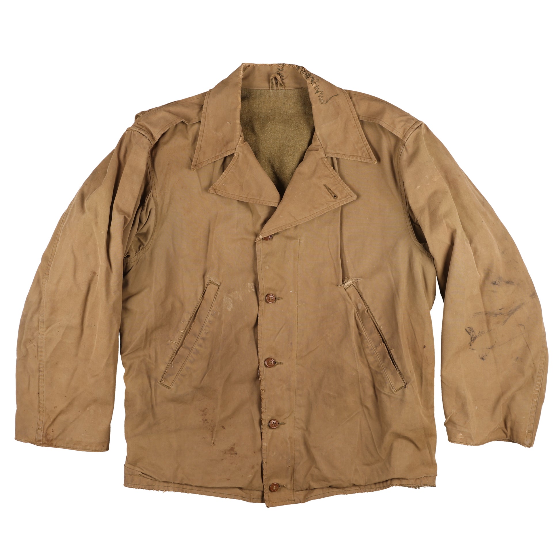 WWII USAAF M1941 Field Jacket Identified to S/Sgt. Ralph L. Hartley