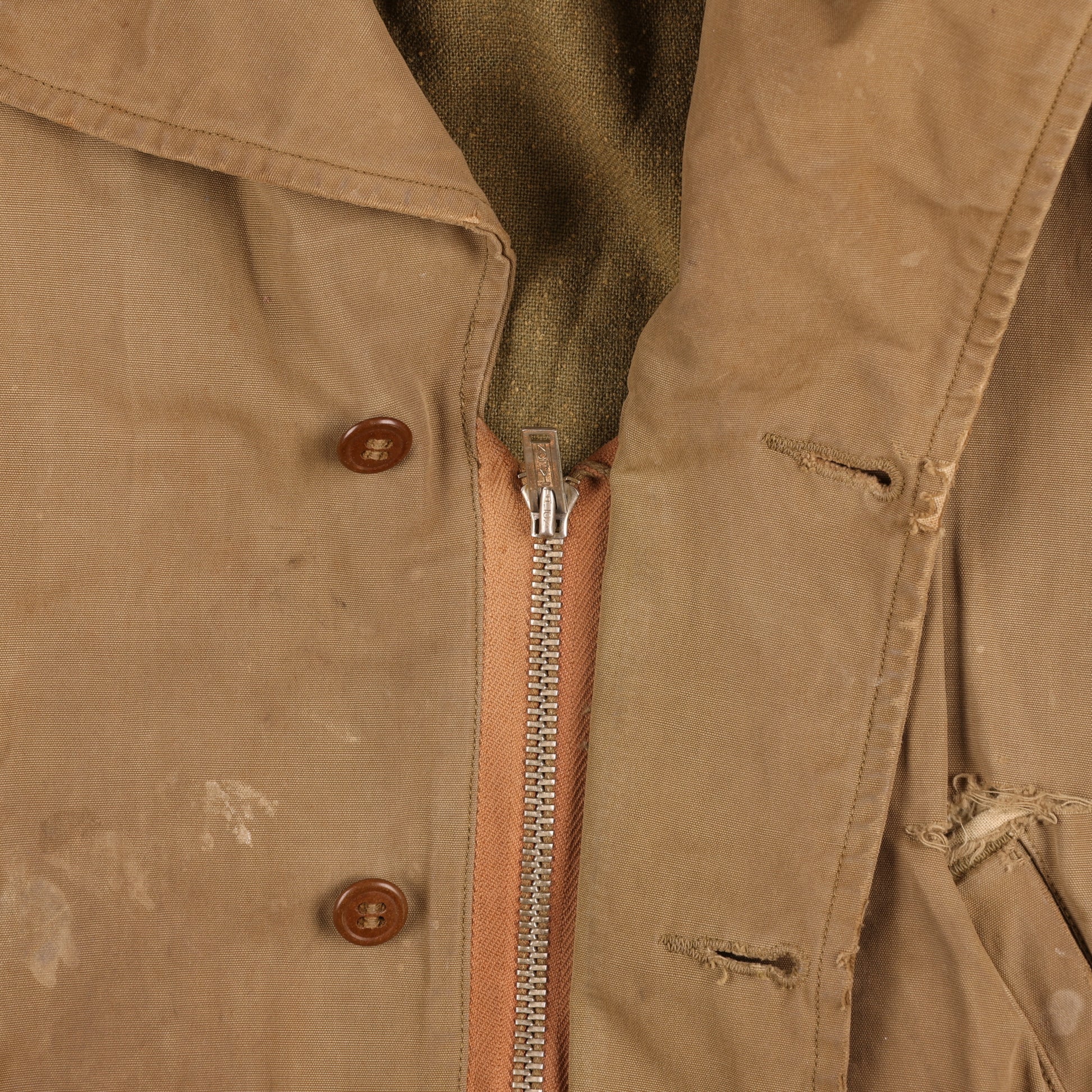WWII USAAF M1941 Field Jacket Identified to S/Sgt. Ralph L. Hartley