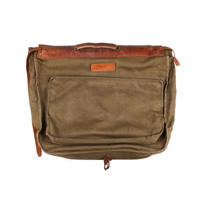 WWII USAAF Officer's B-4 Garment Bag with Three Wire Hangers