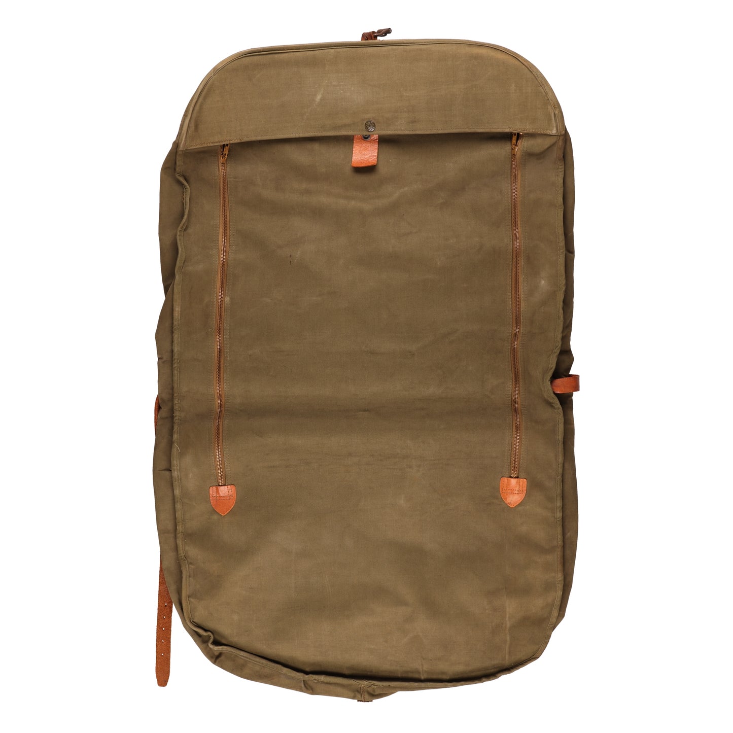 WWII USAAF Officer's B-4 Garment Bag with Three Wire Hangers