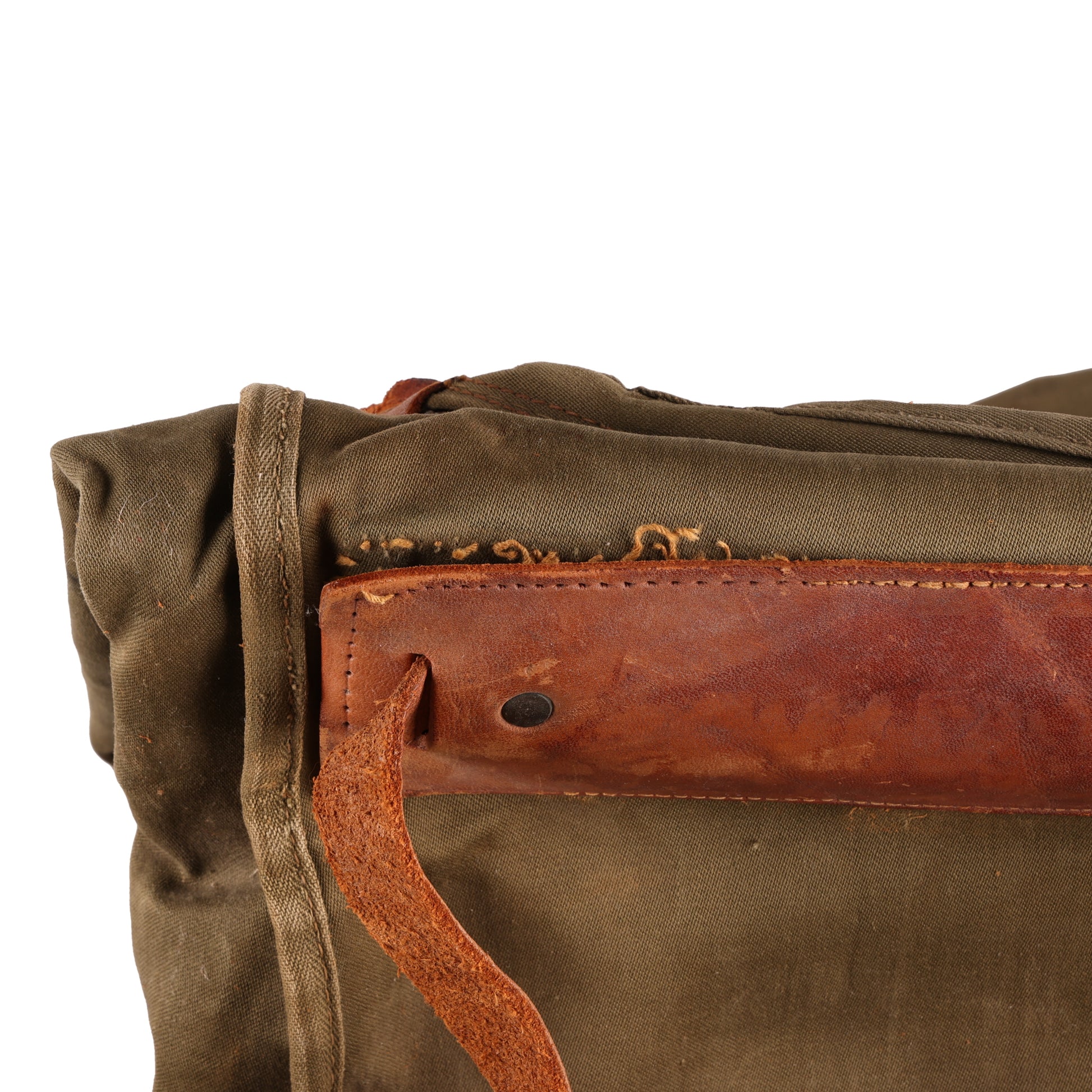 WWII USAAF Officer's B-4 Garment Bag with Three Wire Hangers