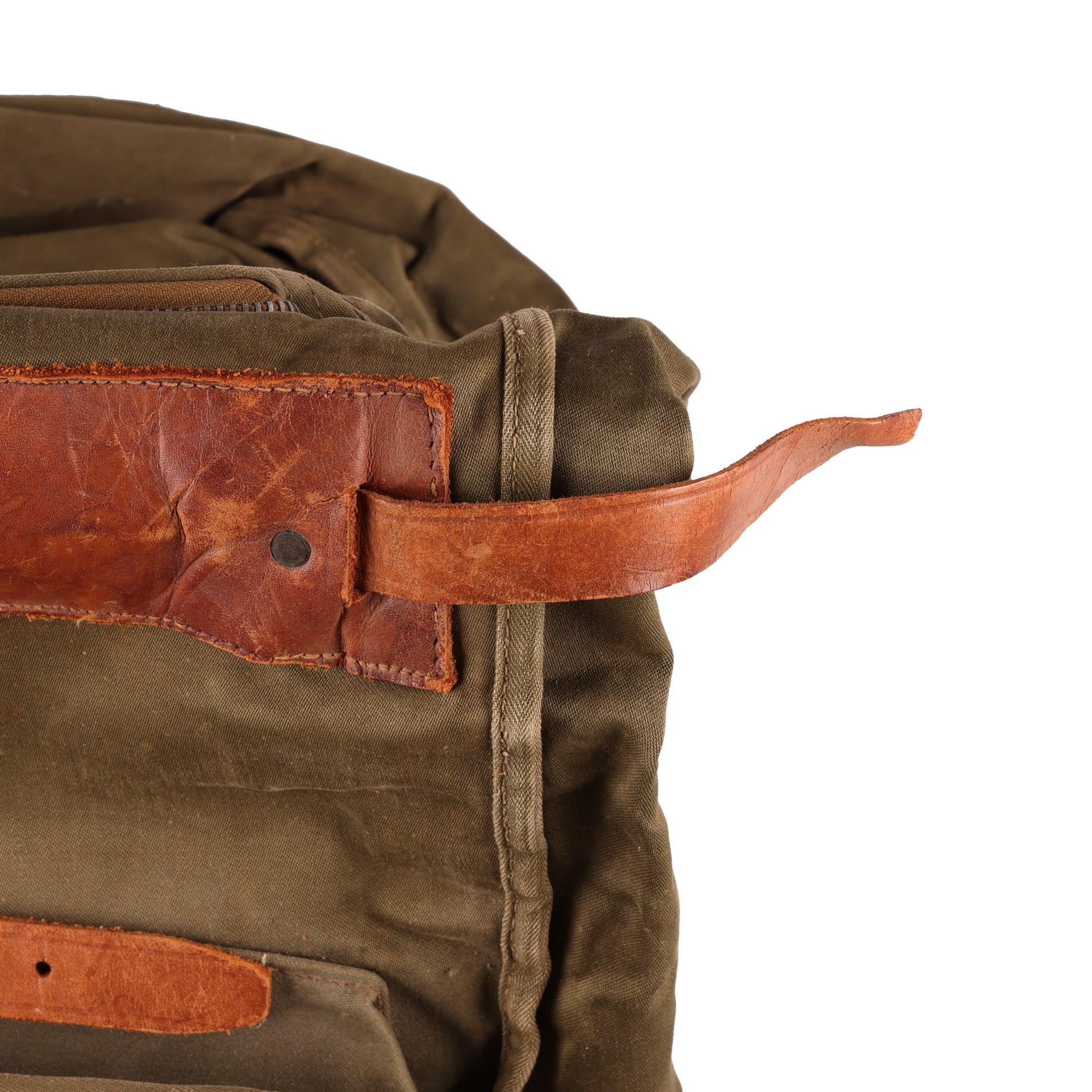 WWII USAAF Officer's B-4 Garment Bag with Three Wire Hangers