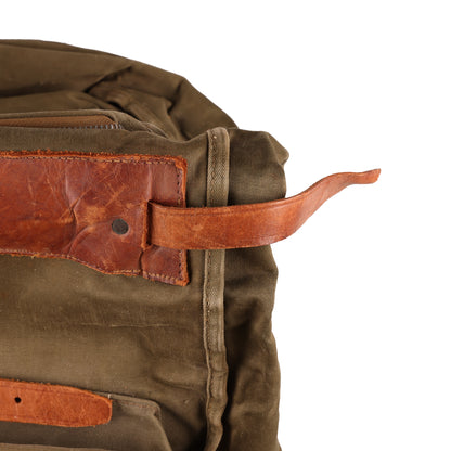 WWII USAAF Officer's B-4 Garment Bag with Three Wire Hangers