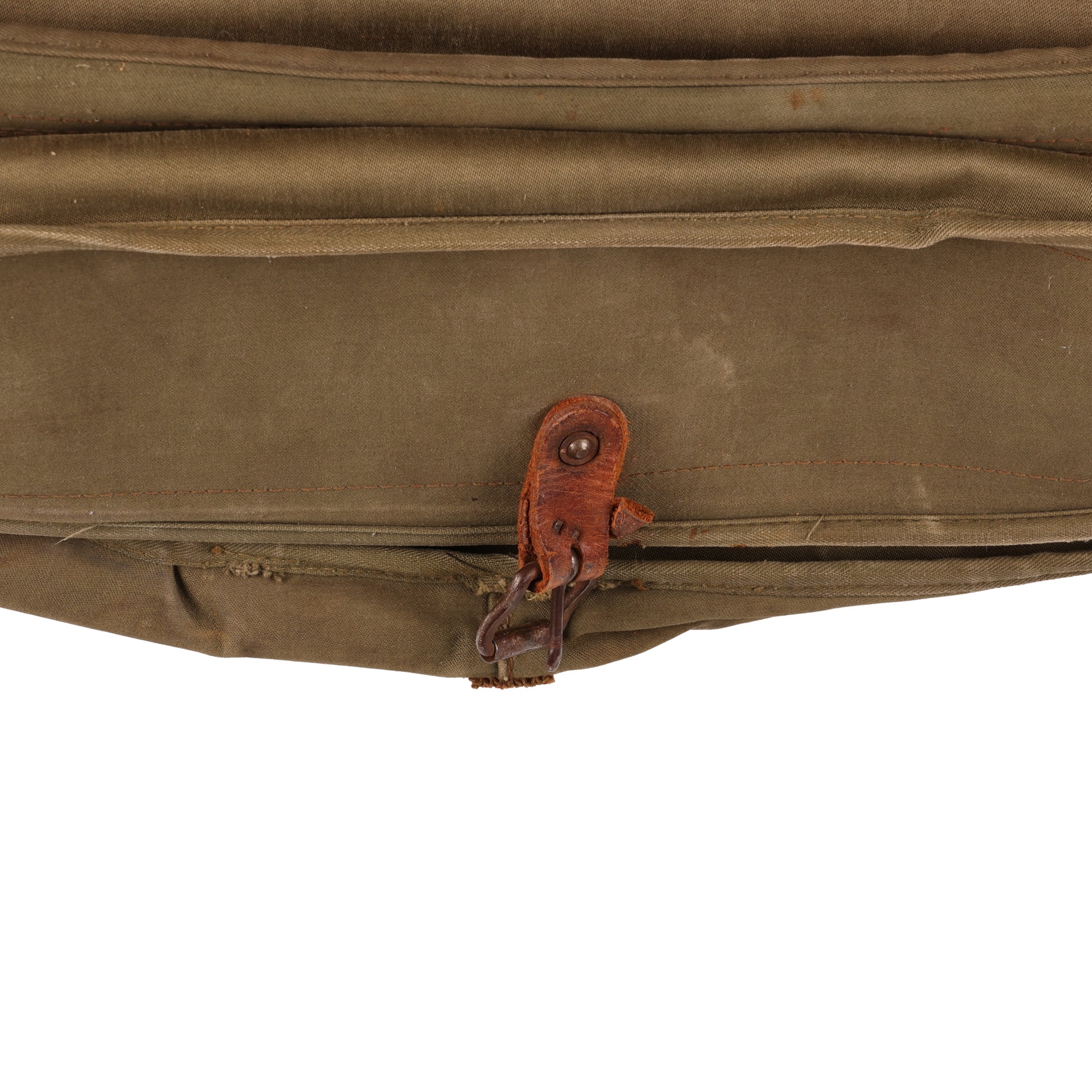 WWII USAAF Officer's B-4 Garment Bag with Three Wire Hangers