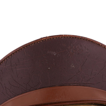 WWII USAAF Officer's Khaki Crusher Cap by Dobbs Fifth Avenue Identified to Lt. Roy J. "Stanley" Szczepaniak (Size 6 7/8)