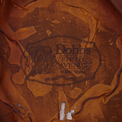 WWII USAAF Officer's Khaki Crusher Cap by Dobbs Fifth Avenue Identified to Lt. Roy J. "Stanley" Szczepaniak (Size 6 7/8)