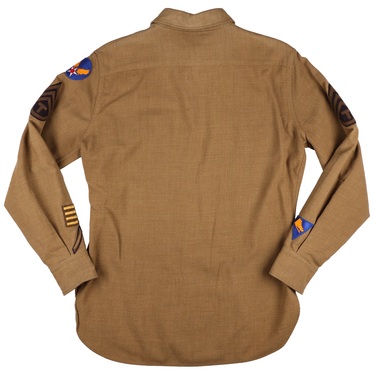 WWII USAAF T/3 Photographer Specialist's M37 Wool Service Shirt