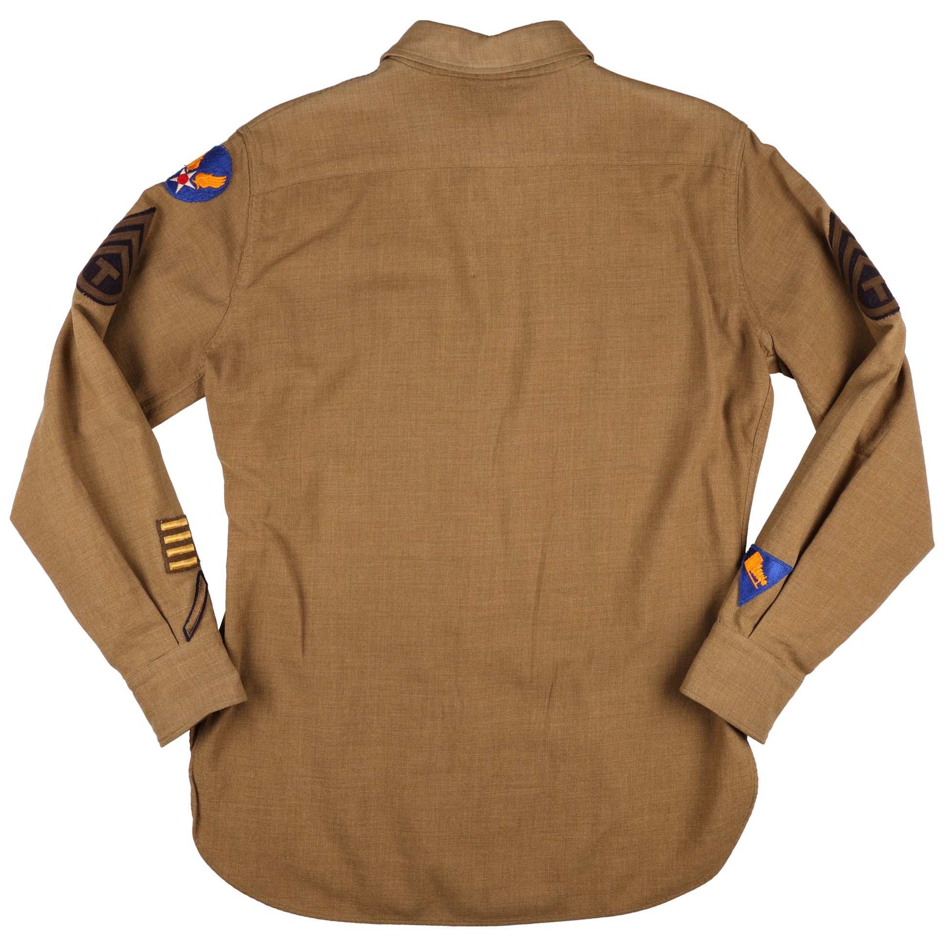 WWII USAAF T/3 Photographer Specialist's M37 Wool Service Shirt