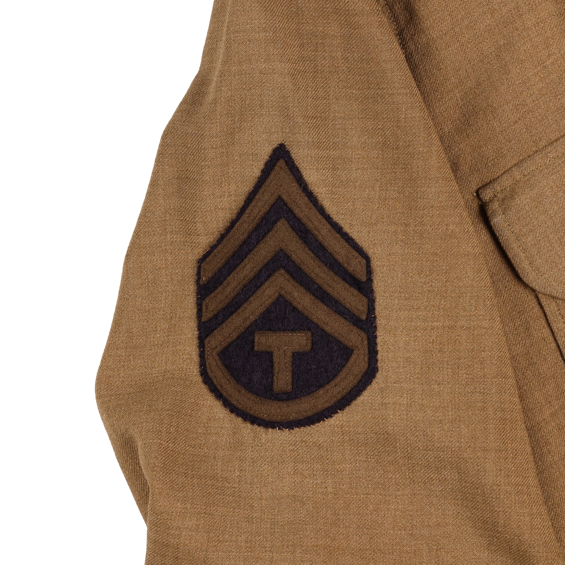 WWII USAAF T/3 Photographer Specialist's M37 Wool Service Shirt