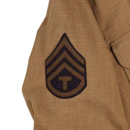 WWII USAAF T/3 Photographer Specialist's M37 Wool Service Shirt