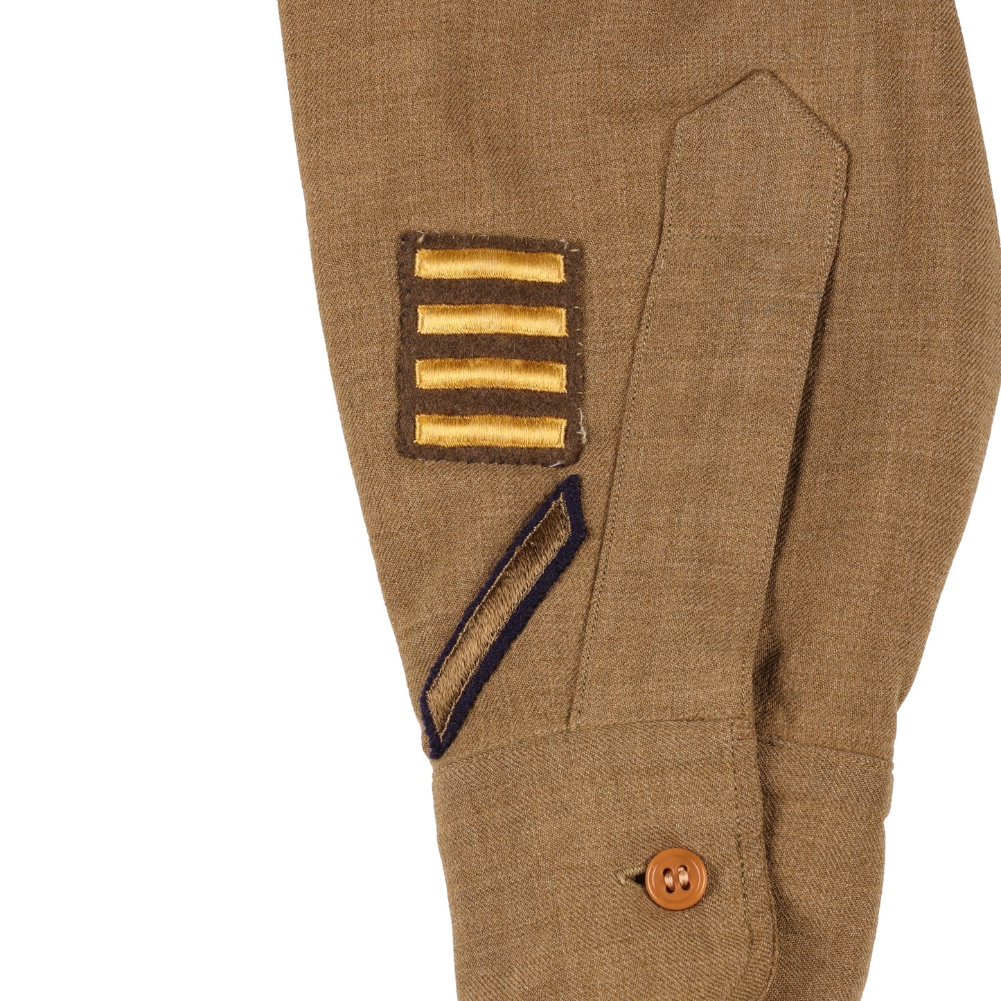 WWII USAAF T/3 Photographer Specialist's M37 Wool Service Shirt