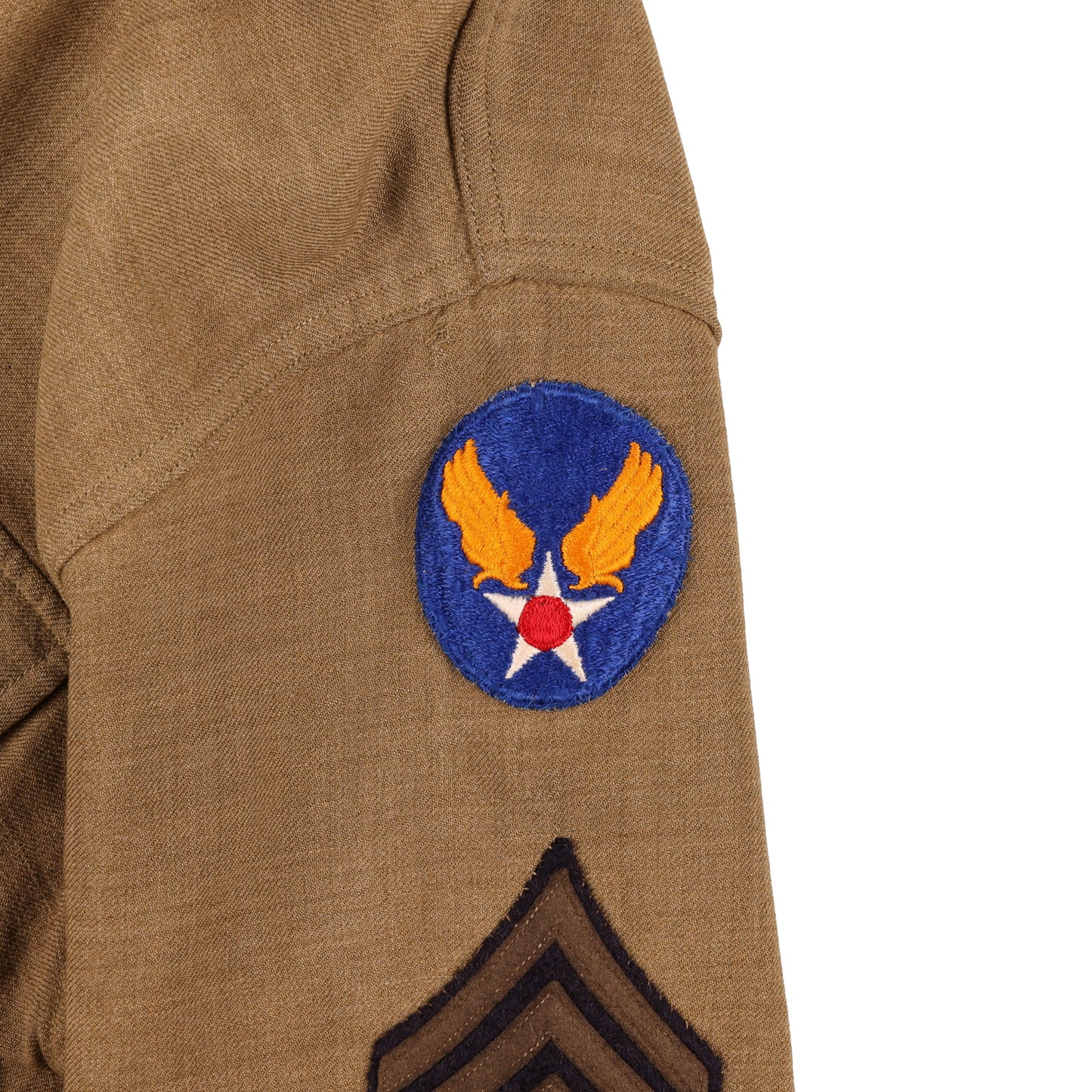 WWII USAAF T/3 Photographer Specialist's M37 Wool Service Shirt