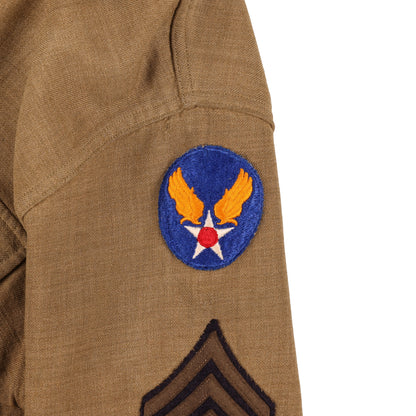 WWII USAAF T/3 Photographer Specialist's M37 Wool Service Shirt
