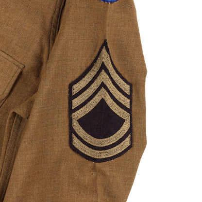 WWII USAAF T/Sgt.'s M37 Wool Service Shirt