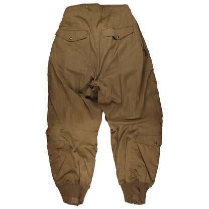 WWII USAAF Type A-11 Intermediate Flying Trousers with Alpaca Lining by Metro Sportswear, Inc. (Waist Size 32)