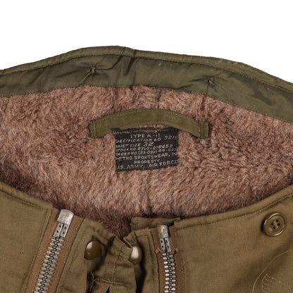 WWII USAAF Type A-11 Intermediate Flying Trousers with Alpaca Lining by Metro Sportswear, Inc. (Waist Size 32)