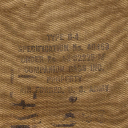 WWII USAAF Type B-4 Parachute Survival Pack by Companion Bags Inc. (1943)