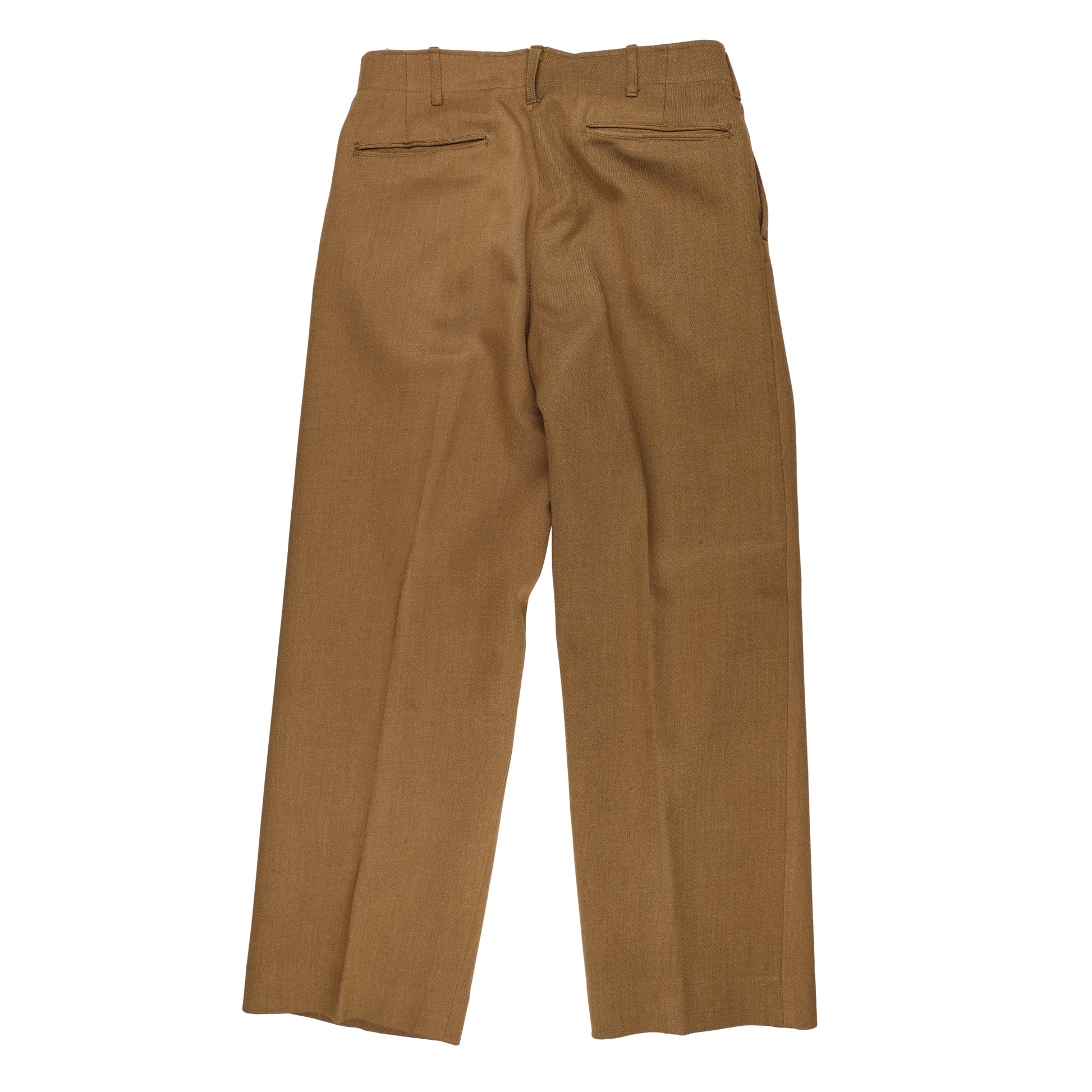 WWII USAAF Enlisted Man's Wool Service Trousers Identified to T/Sgt. Robert W. Peddycoart (Size 32 x 31)
