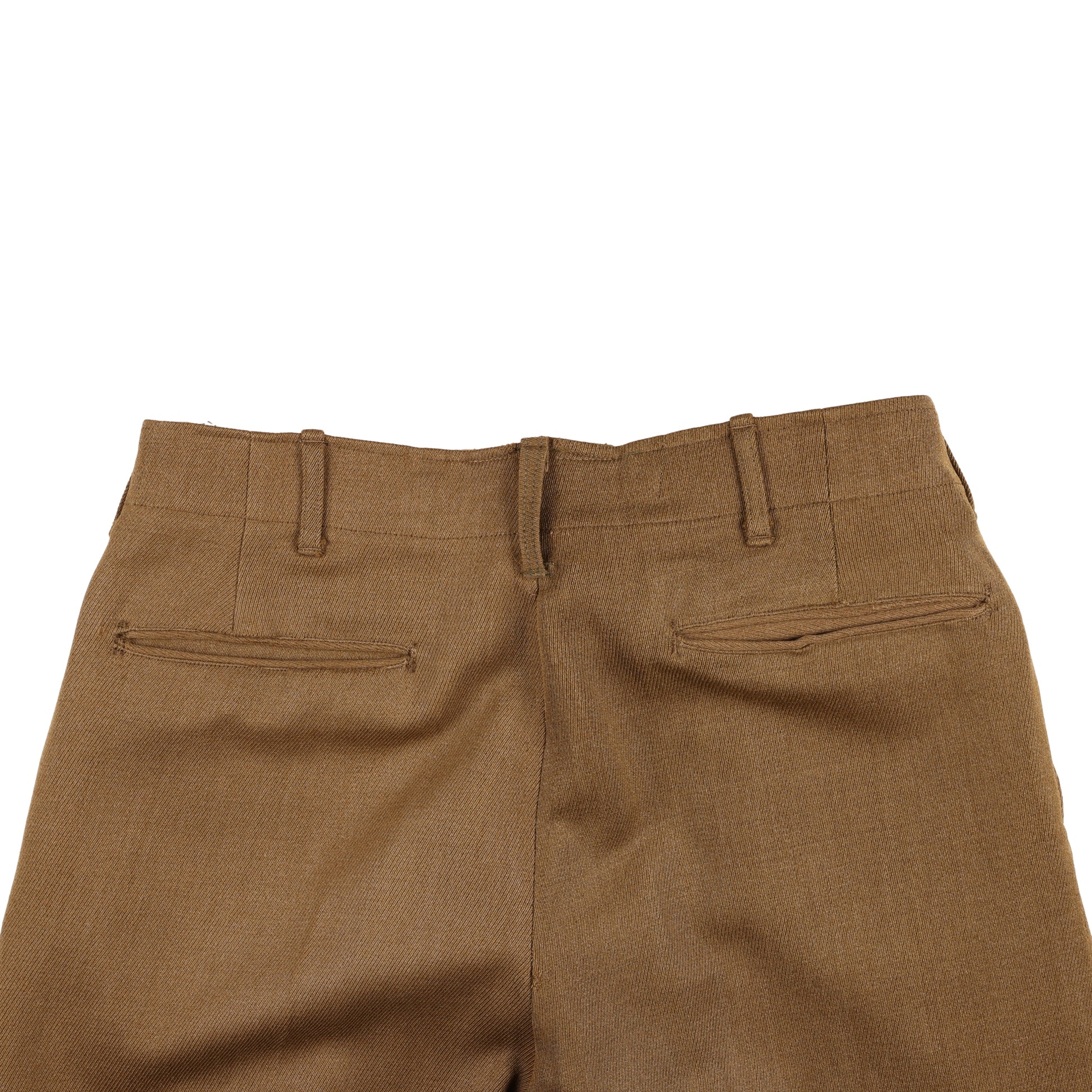 WWII USAAF Enlisted Man's Wool Service Trousers Identified to T/Sgt. Robert W. Peddycoart (Size 32 x 31)