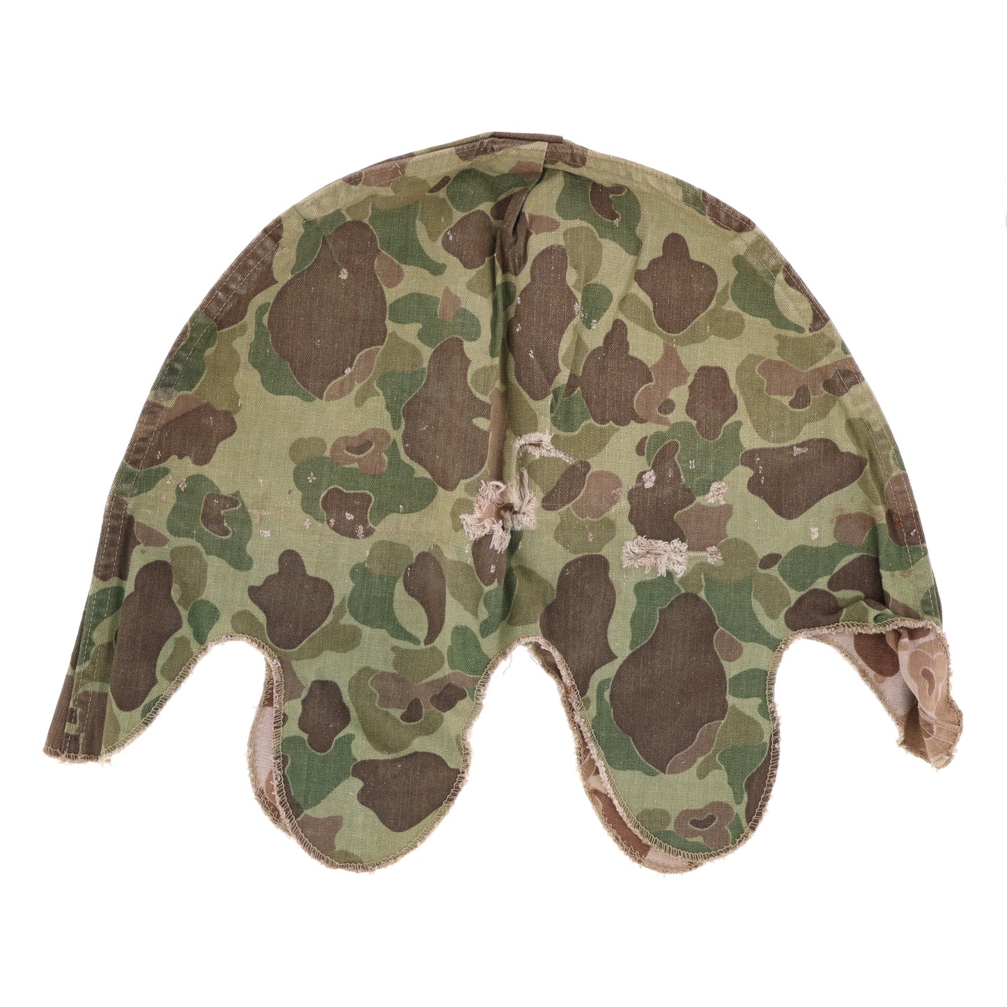 WWII USMC Camouflage M-1 Helmet Cover (Third Pattern)