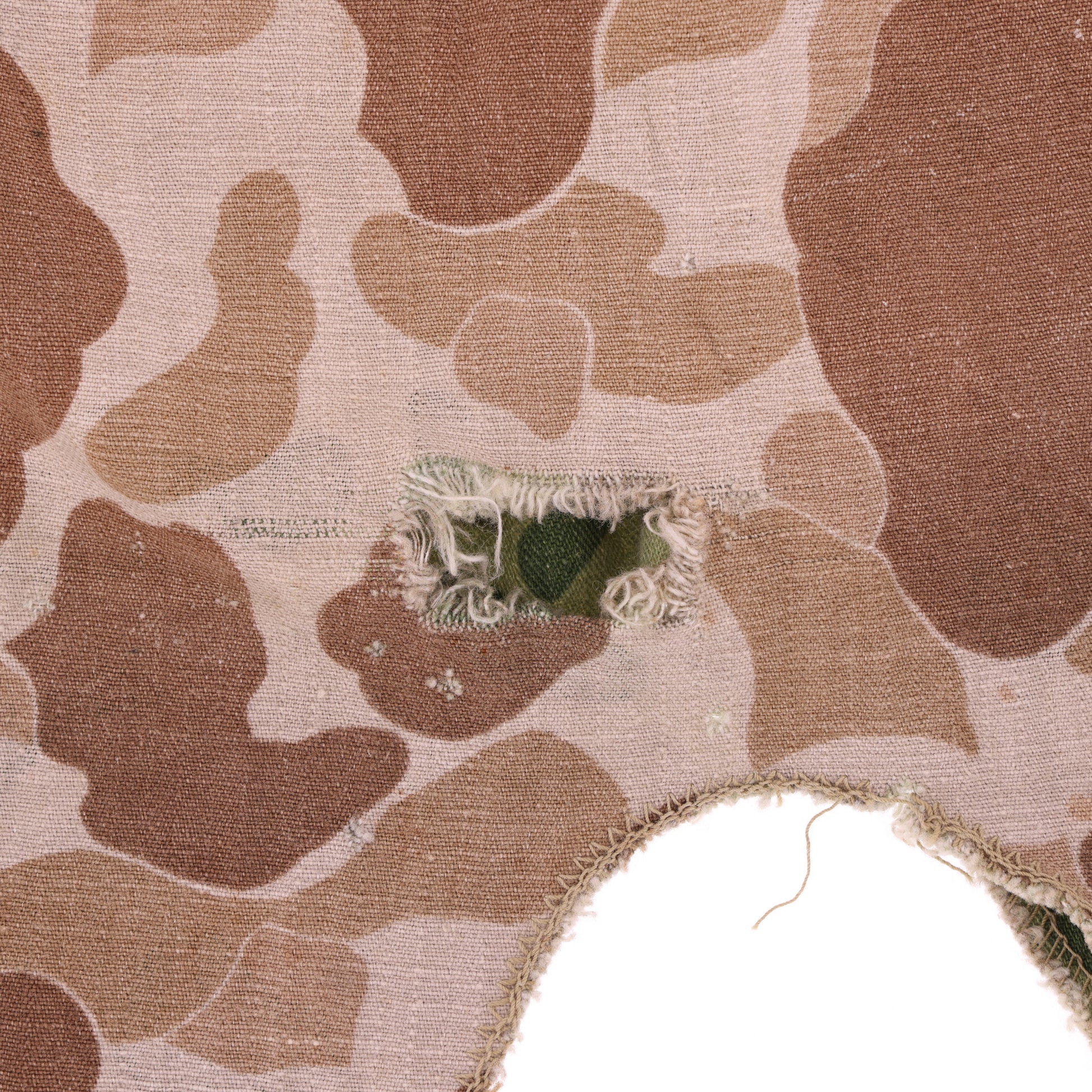 WWII USMC Camouflage M-1 Helmet Cover (Third Pattern)