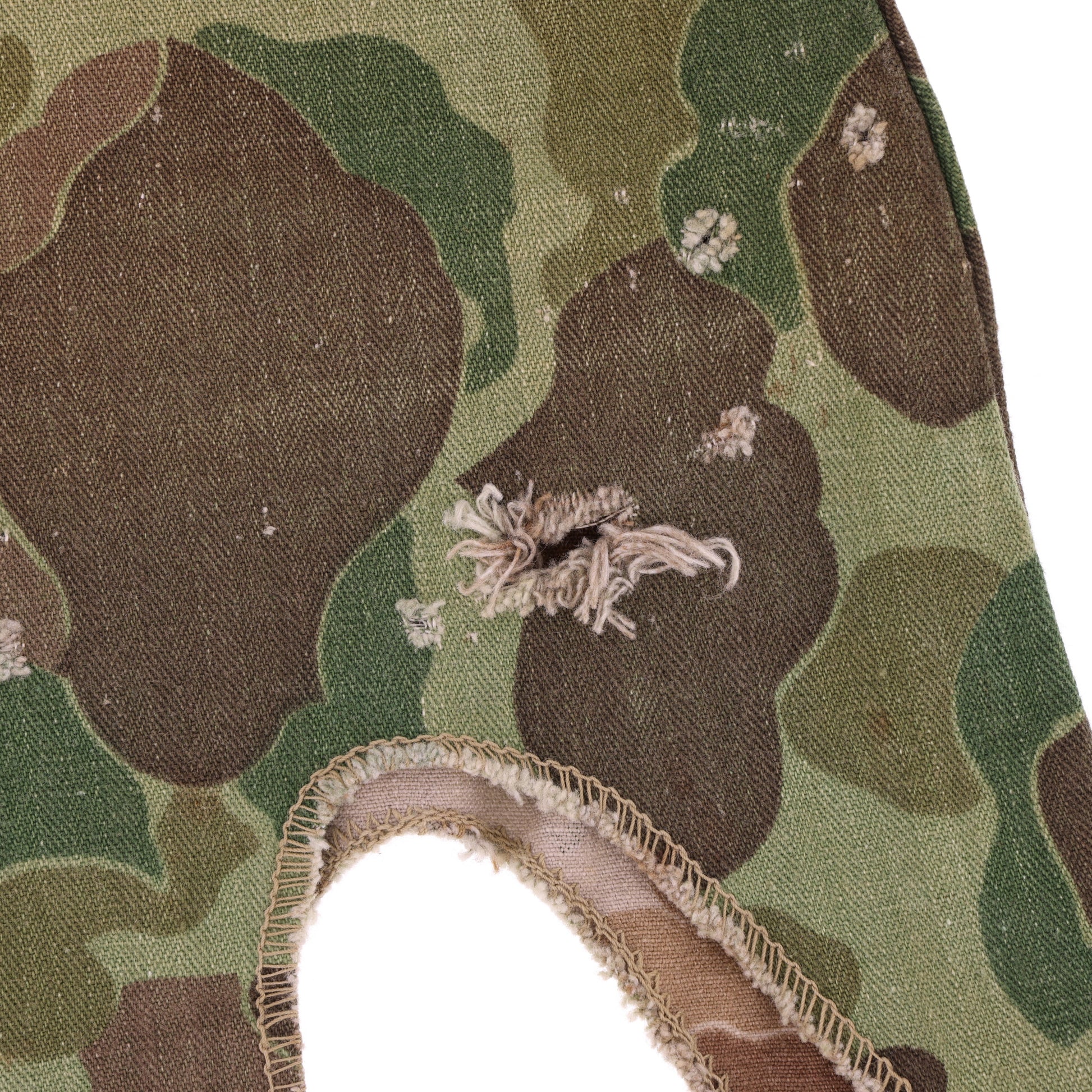 WWII USMC Camouflage M-1 Helmet Cover (Third Pattern)